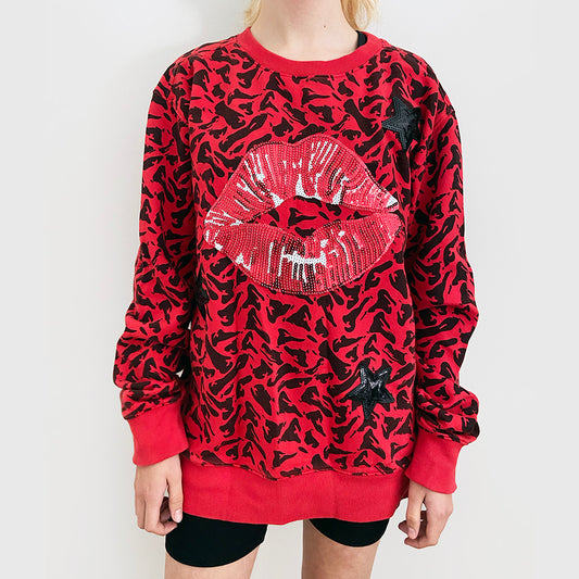 KINKED Red Hot Sweater