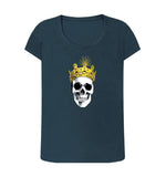 Skull Crown Ladies T-shirt